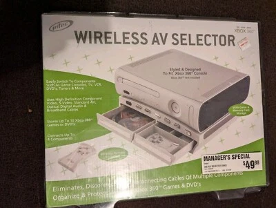 Intec XBOX 360 Wireless A/V Selector & Storage - Image 1 of 4