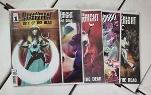 Marvel Comics Moon Knight City Of The Dead 1-5 Complete Series