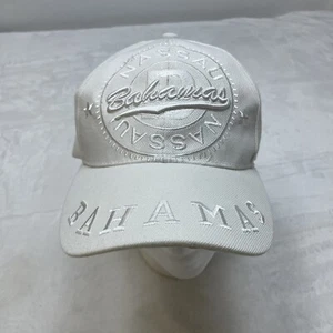 Nassau Bahamas Mütze Kappe Erwachsene Einheitsgröße weiß neu ohne Etikett - Bild 1 von 14