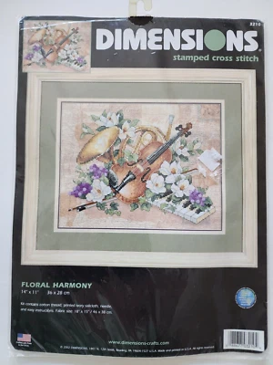 Dimensions cross stitch kit, "Floral Harmony" unopened, #3210 - Image 1 of 2