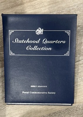 Statehood Quarters & Stamps Collection Vol.1 10 States 20 Quarters P&D 27 Stamps - Image 1 of 4