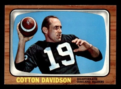 1966 Topps Football #109 Cotton Davidson EX *e2 - Image 1 of 2