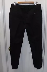 🔥MEN'S LEE TOTAL FREEDOM KHAKI BLACK PANTS SIZE 34X29 - Picture 1 of 3