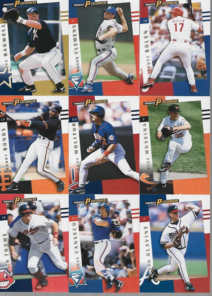 1998 PINNACLE PERFORMERS SINGLES/GAME PIECES/CHECKLISTS***YOU PICK*** - Image 1 of 2