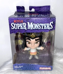 NETFLIX SUPER MONSTERS CLEO GRAVES COLLECTIBLE 4-INCH FIGURE BROWN SHIRT HASBRO - Picture 1 of 5