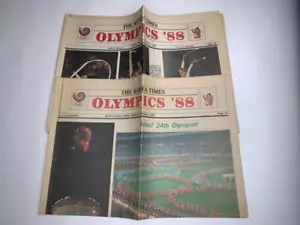 Vintage Korea Times 1988 Olympia Zeitung Sonderausgabe Einlage - Bild 1 von 4