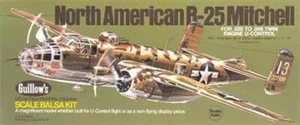 Kit de balsa Krick GUILLOW'S B-25 Mitchell / gu805 - Imagen 1 de 1