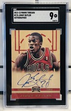 2012-13 Panini Threads Jimmy Butler Rookie Auto SGC 9! On Card Auto!!! #176