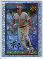 2014 Bowman 1989 Bowman is Back Silver Diamond Refractor #89BIB-BH Billy Hamilto