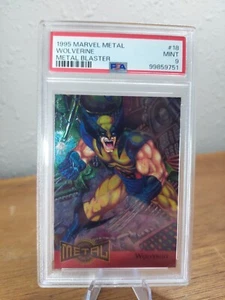 1995 Marvel Metal Blaster Wolverine Limited Edition #18 PSA 9 - Picture 1 of 2