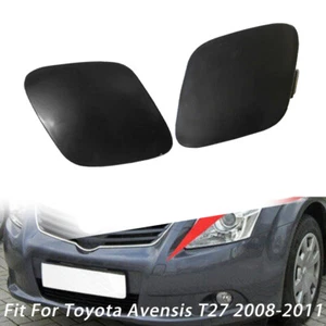 Left&Right Front Bumper Tow Hook Eye Cap Cover For Toyota Avensis T27 2008-2011 - Imagen 1 de 8