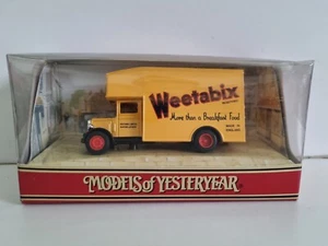 Matchbox Models of Yesteryear Y31-B 1931 Morris Courier WEETABIX yellow truck - Picture 1 of 6