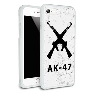 Crossed AK-47 Rifles - Guns Hybrid Bumper Case für Apple iPhone 7 oder 7+ Plus - Bild 1 von 3