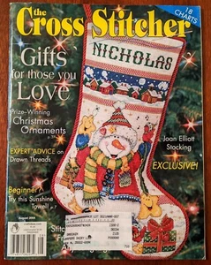 The Cross Stitcher Christmas Gifts 2004 Patterns Stockings Ornaments Beginner - Picture 1 of 12