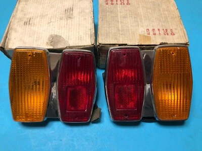 Juego de montaje de luces traseras Peugeot 304 izquierda y derecha par Feux genuino NOS Foto 1 de 4