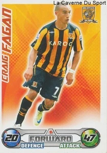 CRAIG FAGAN # ENGLAND HULL CITY.FC GILLINGHAM.FC CARD PREMIER LEAGUE 2009 TOPPS - Picture 1 of 1