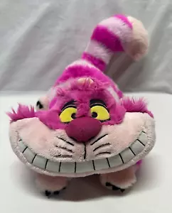 Disney Store CHESHIRE CAT 18" Plush Animal Stuffed Toy Alice in Wonderland Pink - Picture 1 of 10