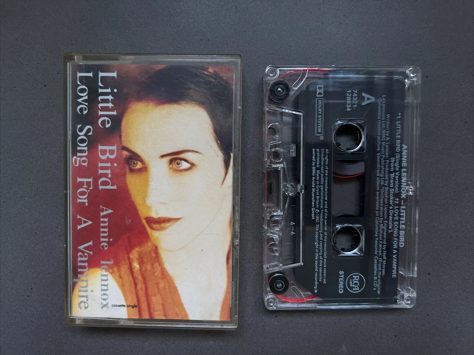 Annie Lennox Little Bird Love Song for a Vampire Music Cassette Single RCA 1992 - Image 1 of 1