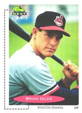1991 Classic Best Brian Giles 16 Minor League Kingston Indians MLB Cleveland
