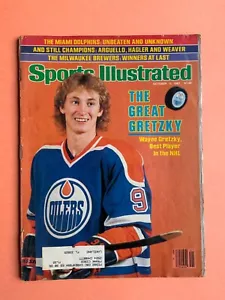 Vintage October 12 1981 Sports Illustrated Magazine Wayne Gretzky 1st Cover - Picture 1 of 2