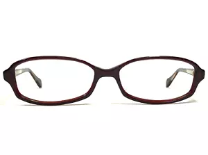 Oliver Peoples Eyeglasses Frames Talana SI Red Rectangular Full Rim 52-16-140 - Picture 1 of 12