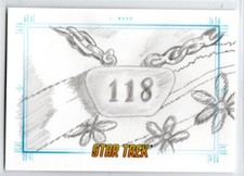STAR TREK THE ORIGINAL SERIES PORTFOLIO PRINTS Chuck Zsolnai I, MUDD SKETCH