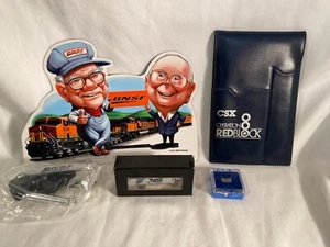 RAILROAD Train & Railway ADVERTISING Lot BNSF CSX Norfolk Southern - Picture 1 of 15