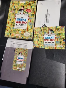 Great Waldo Search (Nintendo NES, 1992) COMPLETO +MANUALE + DUST COVER + REGISTRATI - Foto 1 di 1