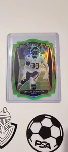 2020 Select Jaylon Johnson Lime Green Premier Level Stanzen Cut RC BEARS Prizm 🙂 🙂 - Bild 1 von 2