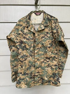Tru-Spec Men's Digital Camouflage Tactical BDU Long Sleeve Camo Shirt Med Long - Picture 1 of 5