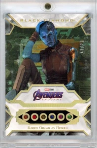 2021 UD Marvel Diamante Negro Karen Gillan Nebulosa Piedras Infinitas Reliquias #17/23 - Imagen 1 de 2