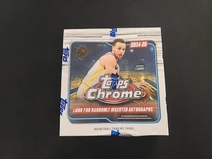 2024-25 Topps Chrome Basketball Mega Box - Brand New Sealed in HAND - Picture 1 of 8