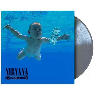 1991/2021 Nirvana Nevermind Webstore Exclusive Anniversary Gatefold Silver Vinyl Foto 1 de 4