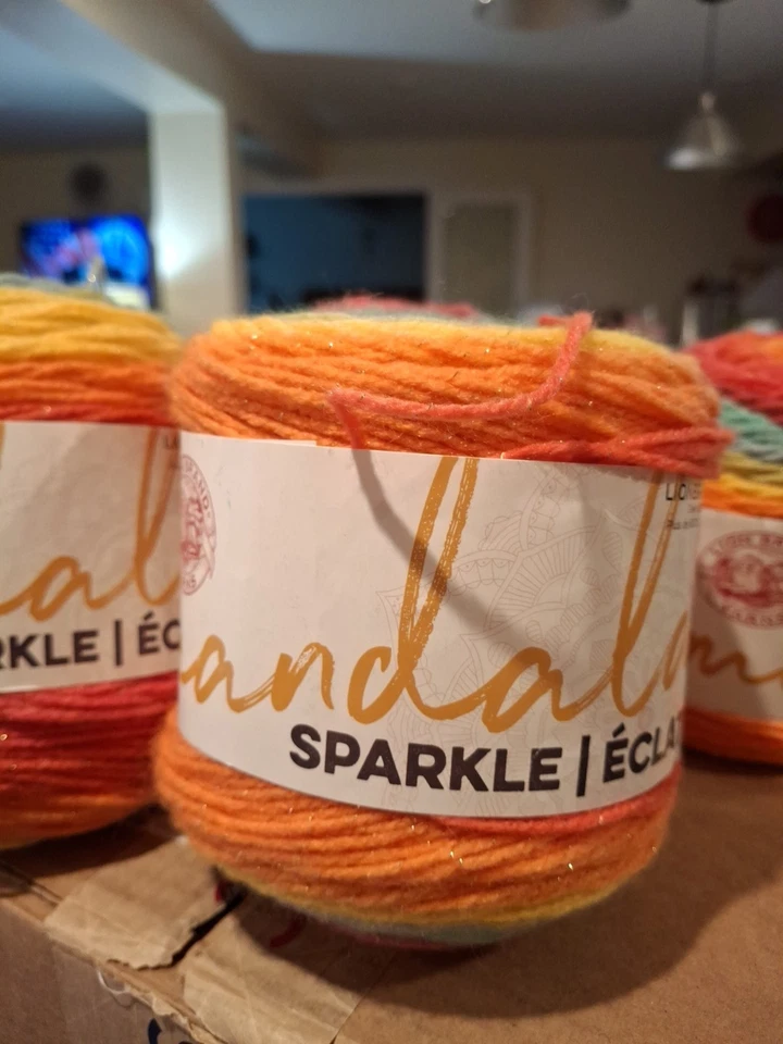 Lion BRAND Mandala Sparkle Yarn Nova 023032027128. - Image 1 of 4