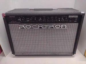 IMPRESIONANTE AMPLIFICADOR DE MÚSICA DE GUITARRA PORTÁTIL ROCKTRON RAMPAGE R50C AGX de colección - Imagen 1 de 13