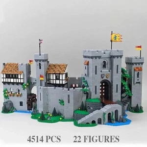 *NEW* UNBRANDED MOC 10305 Lion Knights' Castle Icons Build Blocks 4514pcs - Picture 1 of 11
