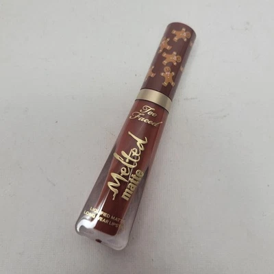 NUEVO Lápiz labial licuado mate fundido Too Faced | Gingerbread Man | Sin caja Foto 1 de 3