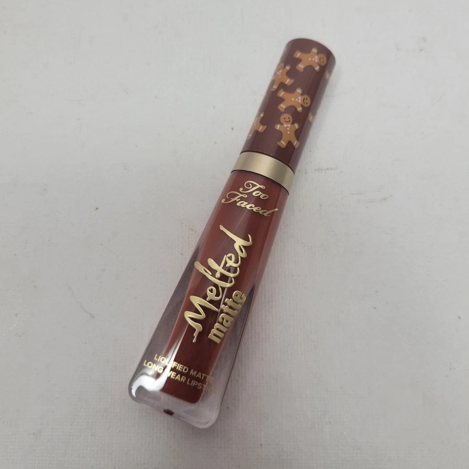 NEW Too Faced Melted Matte Liquified Lipstick | Gingerbread Man | No Box - Image 1 of 3
