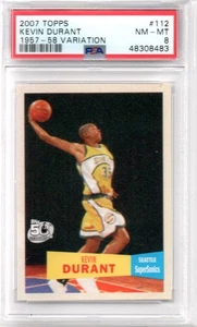 2007-08 Topps - Kevin Durant #112 1957-58 Variations (RC) Seattle Supersonics - Picture 1 of 2