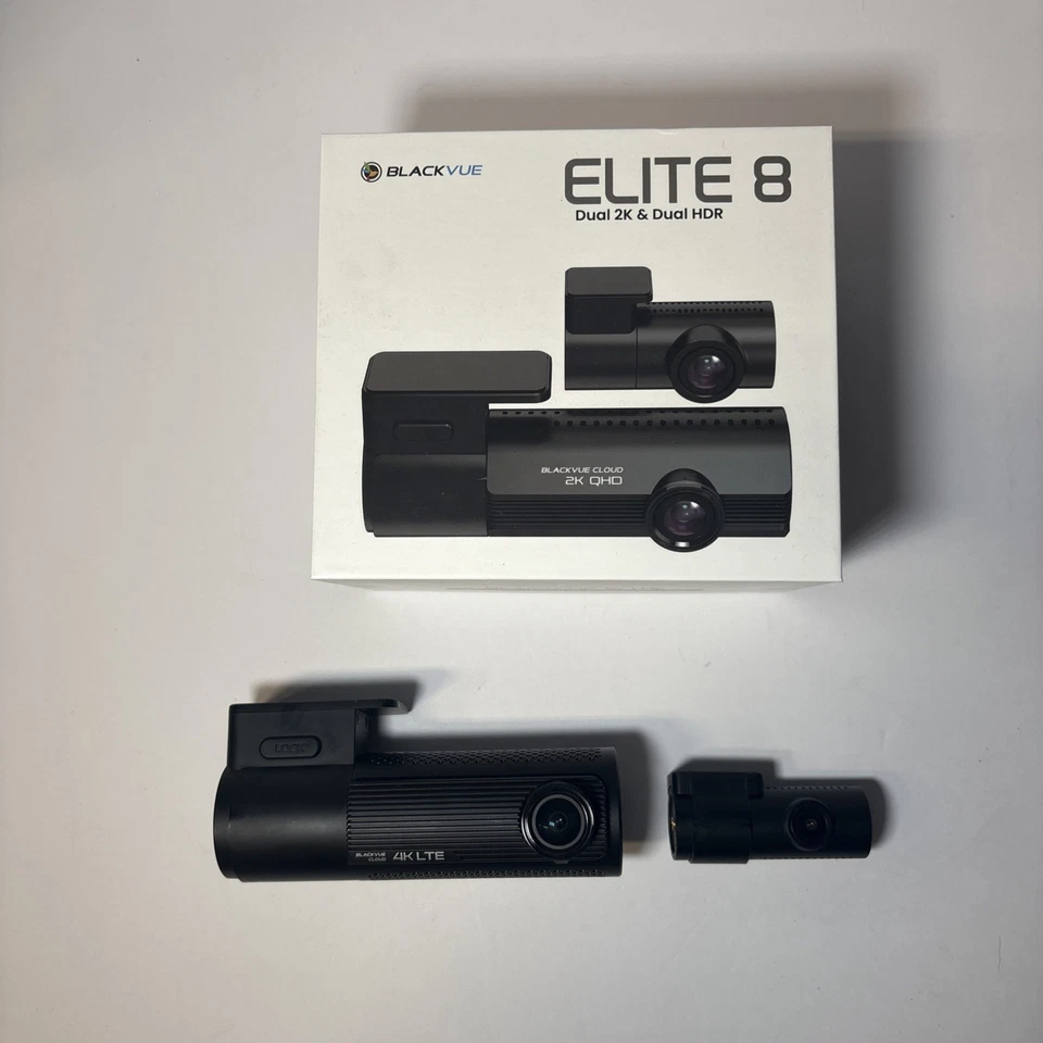 Cámara de tablero BlackVue Elite 8-2 canales 2K QHD doble Sony STARVIS 2 HDR nube Wi-Fi GPS 64 GB Foto 1 de 4