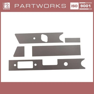 Embellecedores Salpicadero PORSCHE 911 F 912 '67 Cubierta SET ALUMINIO Foto 1 de 4