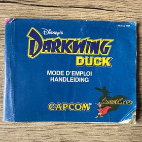 Manuel d&rsquo;origine Darkwing Duck NES (FR/NL) &ndash; Nintendo &ndash; Capcom &ndash; Mode d&rsquo;emploi