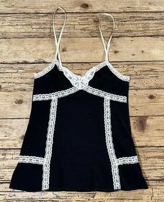 Vintage Havana Women’s Size S Black W/ Lace Camisole - Image 1 of 4