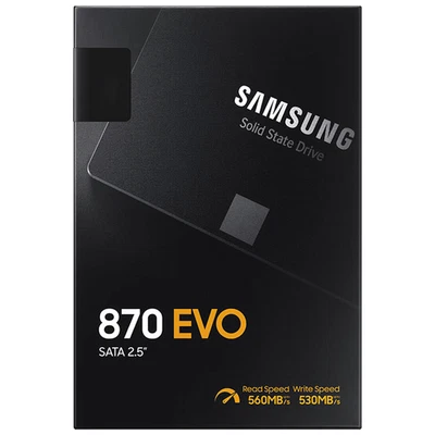 Samsung 870 EVO 128GB 2.5" SATA III Internal SSD (MZ-77E128) - Image 1 of 4