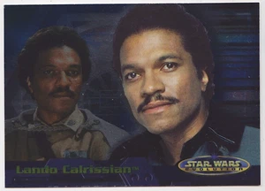 2001 Topps Star Wars Evolution Foil #5A Lando Calrissian - Picture 1 of 2