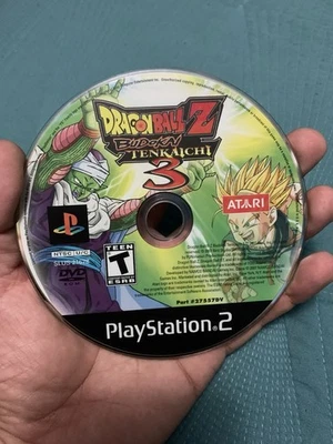 Dragon Ball Z Budokai Tenkaichi 3 (PlayStation 2, PS2) Disc Only Tested - Image 1 of 3