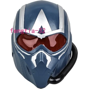 NEW Captain America 4 Hawkeye PVC Full Face Mask Helmet Wearable Cosplay GIFT - Picture 1 of 12