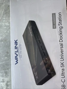 Wavlink WS-UG69DK1 Universal Laptop Docking Station - Black Sealed - Picture 1 of 2
