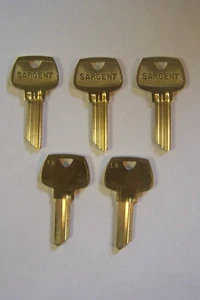SARGENT OEM 5 PIN LK CHIAVE VUOTA - Foto 1 di 1