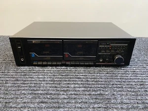 Sherwood CD340B Stereo Double Cassette Deck CD340B - Picture 1 of 12
